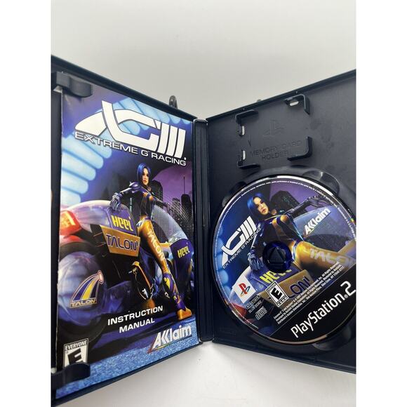 XGIII Extreme G Racing PS2 PlayStation 2 - Complete CIB - Picture 4 of 8